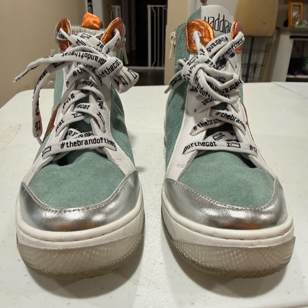 Vaddia Baskets Femme Felix High Top Sneakers - Picture 9 of 15